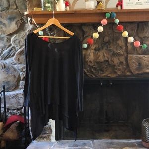 fp long sleeve flowy shirt